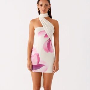 Peppermayo Exclusive - Arcadia Mini Dress - Ivory Size 8 New With Tags